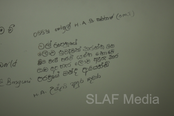 Commander Of The Sri Lanka Air Force Declared Open The SLAF War Heroes’ Monument At Ekala