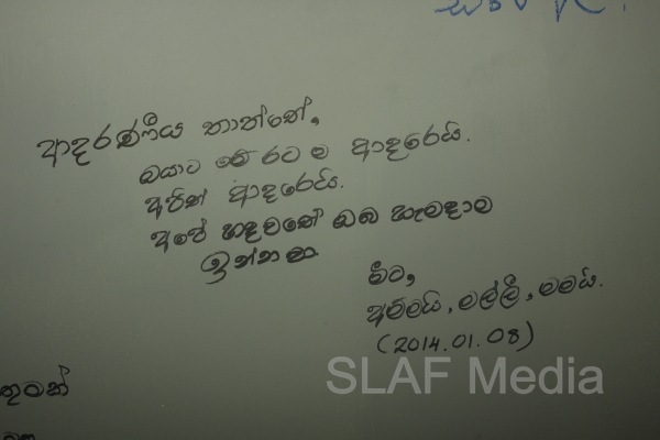 Commander Of The Sri Lanka Air Force Declared Open The SLAF War Heroes’ Monument At Ekala