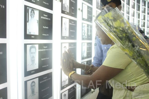 Commander Of The Sri Lanka Air Force Declared Open The SLAF War Heroes’ Monument At Ekala