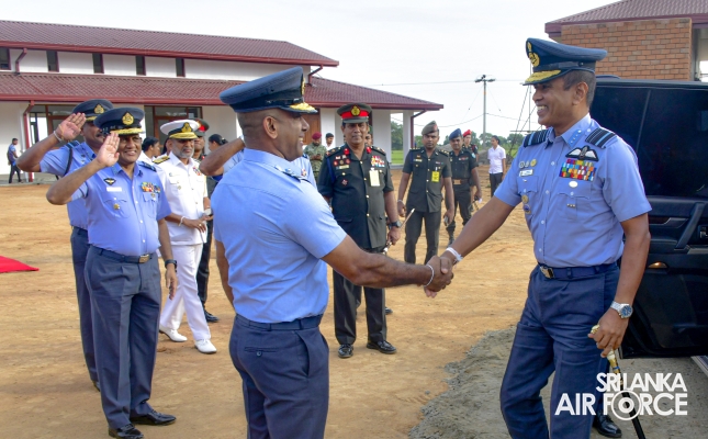 SLAF COMMANDER ATTENDS THE RELIC ENSHRINEMENT CEREMONY AT HISTORICAL DEEGAWAPIYA STUPA