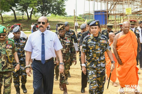 THE SECOND PHASE OF RESTORING DEEGAWAPIYA STUPA AND NEELAGIRISEYA COMMENCED