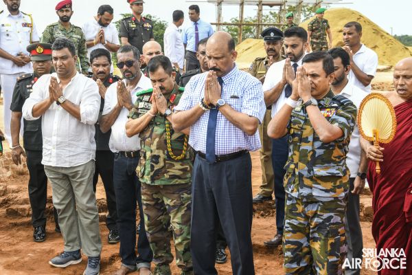 THE SECOND PHASE OF RESTORING DEEGAWAPIYA STUPA AND NEELAGIRISEYA COMMENCED