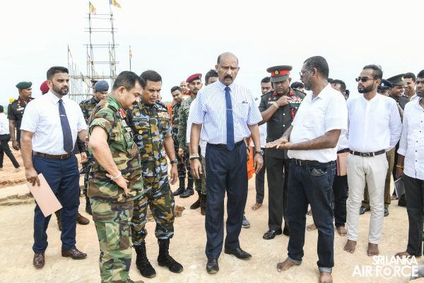THE SECOND PHASE OF RESTORING DEEGAWAPIYA STUPA AND NEELAGIRISEYA COMMENCED