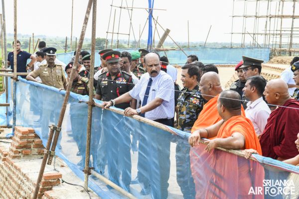 THE SECOND PHASE OF RESTORING DEEGAWAPIYA STUPA AND NEELAGIRISEYA COMMENCED