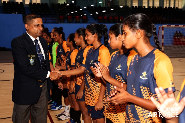SLAF WOMEN'S TEAM TRIUMPHS AT 13TH DEFENCE SERVICES GAMES HANDBALL CHAMPIONSHIP