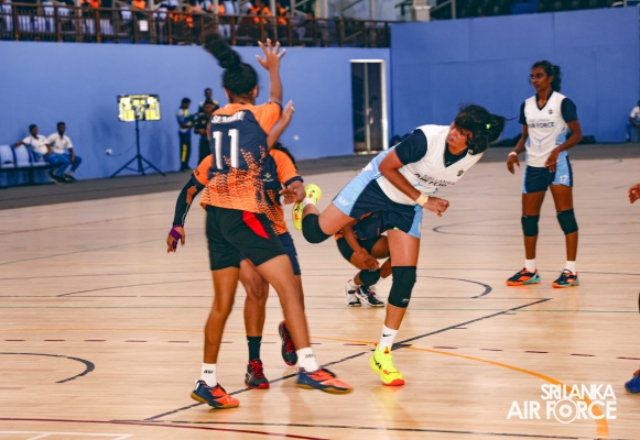 SLAF WOMEN'S TEAM TRIUMPHS AT 13TH DEFENCE SERVICES GAMES HANDBALL CHAMPIONSHIP