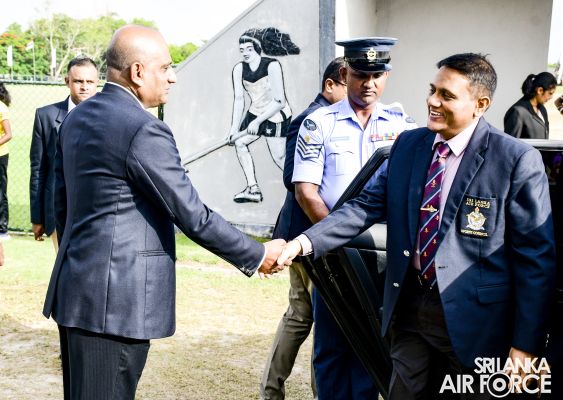 The SLAF Men’s Hockey Team emerged victorious