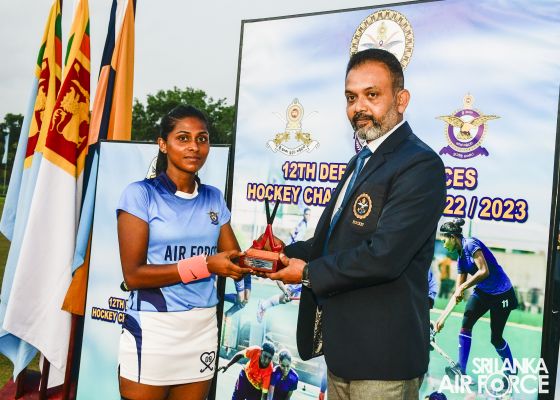 The SLAF Men’s Hockey Team emerged victorious