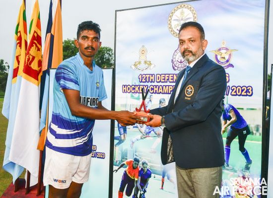 The SLAF Men’s Hockey Team emerged victorious