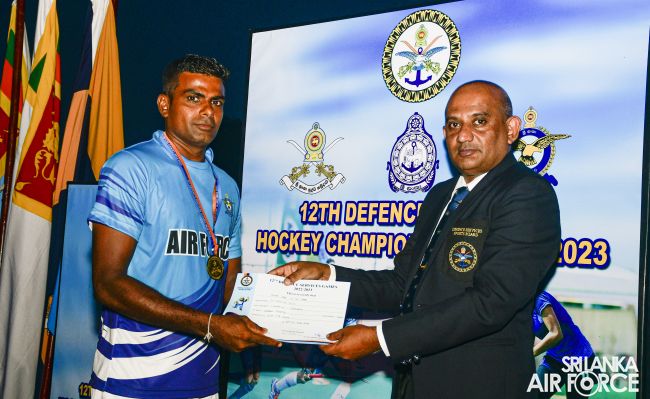 The SLAF Men’s Hockey Team emerged victorious