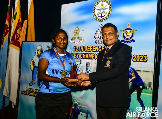 The SLAF Men’s Hockey Team emerged victorious