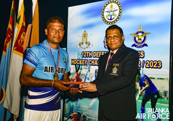 The SLAF Men’s Hockey Team emerged victorious