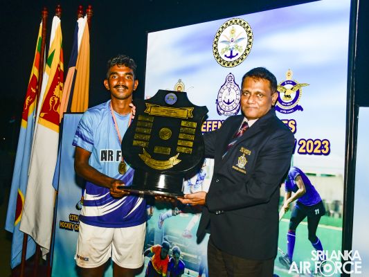 The SLAF Men’s Hockey Team emerged victorious