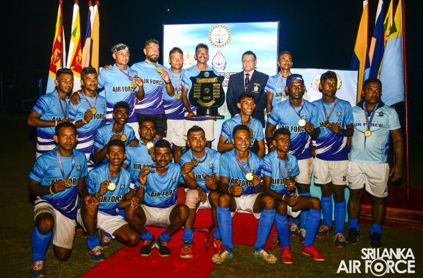 The SLAF Men’s Hockey Team emerged victorious