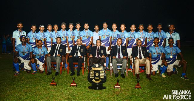 The SLAF Men’s Hockey Team emerged victorious