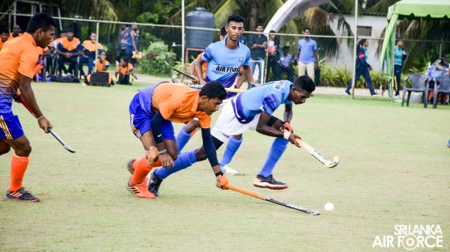 The SLAF Men’s Hockey Team emerged victorious