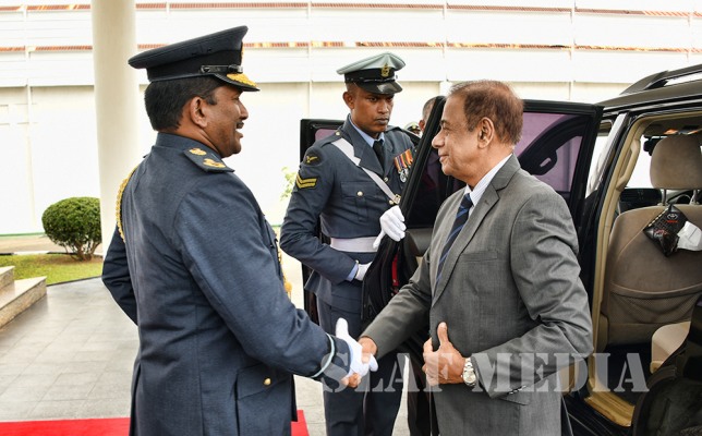 Secretary to the Ministry of Defence Visits Air Force Headquarters