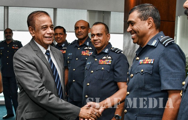 Secretary to the Ministry of Defence Visits Air Force Headquarters
