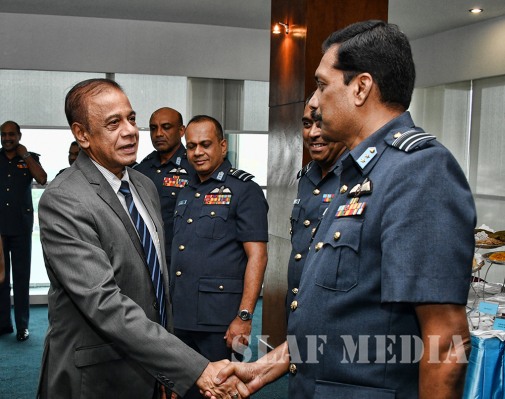 Secretary to the Ministry of Defence Visits Air Force Headquarters