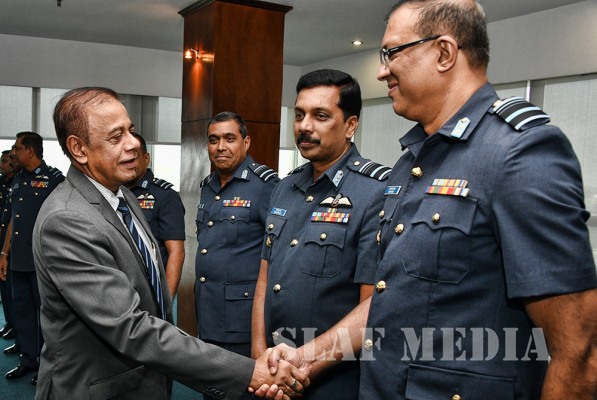 Secretary to the Ministry of Defence Visits Air Force Headquarters