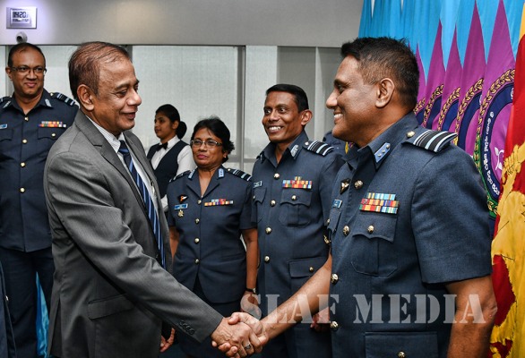 Secretary to the Ministry of Defence Visits Air Force Headquarters
