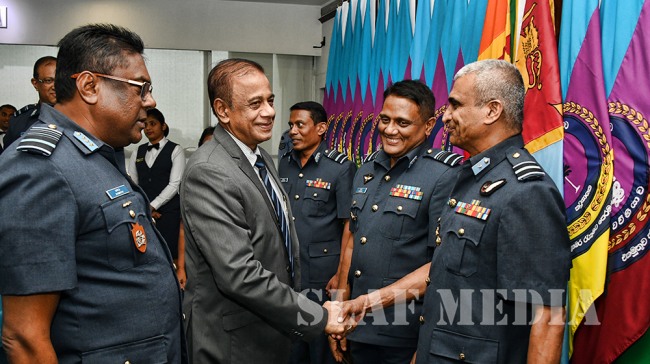 Secretary to the Ministry of Defence Visits Air Force Headquarters