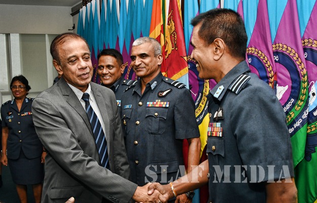 Secretary to the Ministry of Defence Visits Air Force Headquarters