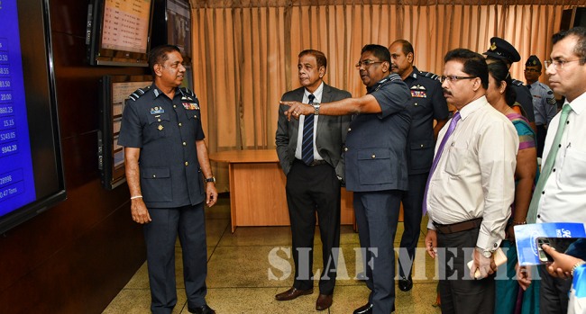 Secretary to the Ministry of Defence Visits Air Force Headquarters