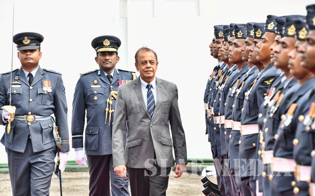 Secretary to the Ministry of Defence Visits Air Force Headquarters