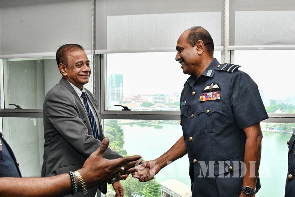 Secretary to the Ministry of Defence Visits Air Force Headquarters