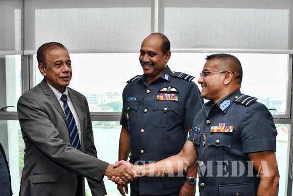 Secretary to the Ministry of Defence Visits Air Force Headquarters