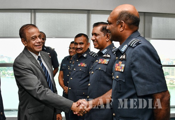 Secretary to the Ministry of Defence Visits Air Force Headquarters