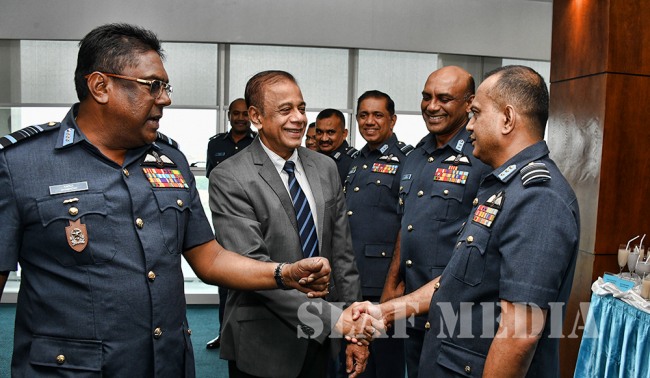 Secretary to the Ministry of Defence Visits Air Force Headquarters