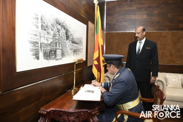 Made a farewell call on the Secretary to the Ministry of Defence
