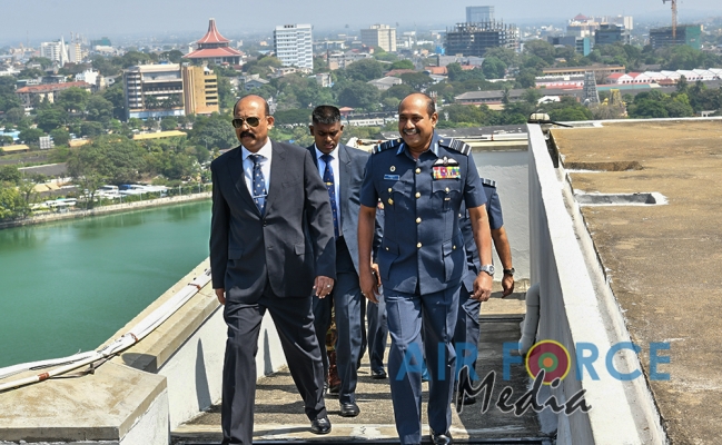 Secretary to the Ministry of Defence Visits Air Force Headquarters
