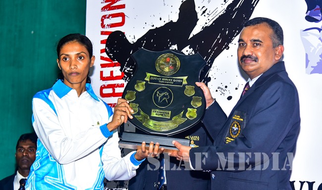 SLAF Men and Women Win Defence Services Taekwondo Championship 2018