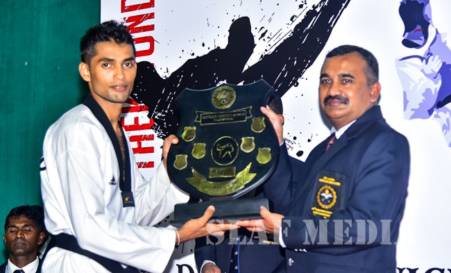 SLAF Men and Women Win Defence Services Taekwondo Championship 2018