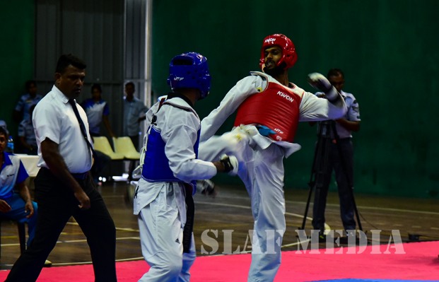 SLAF Men and Women Win Defence Services Taekwondo Championship 2018