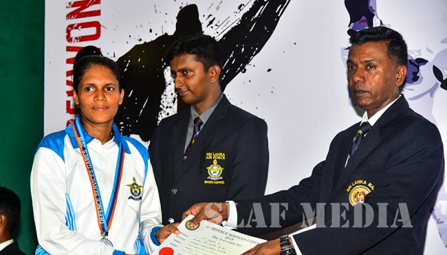 SLAF Men and Women Win Defence Services Taekwondo Championship 2018