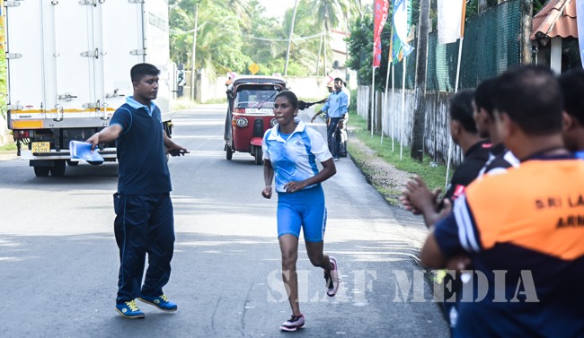 SLAF Womens Team Secures First Ever Defence Services Triathlon Title