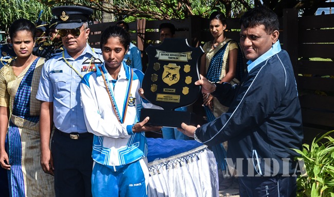 SLAF Womens Team Secures First Ever Defence Services Triathlon Title