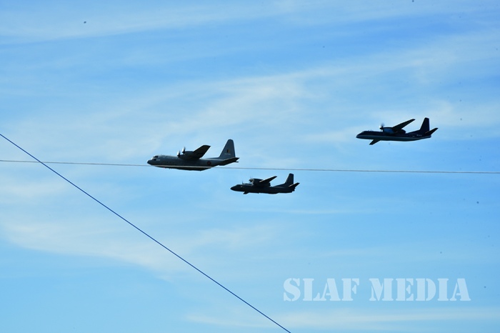 State Minister of Defence Visits SLAF 66th Anniversary Exhibition and Tattoo