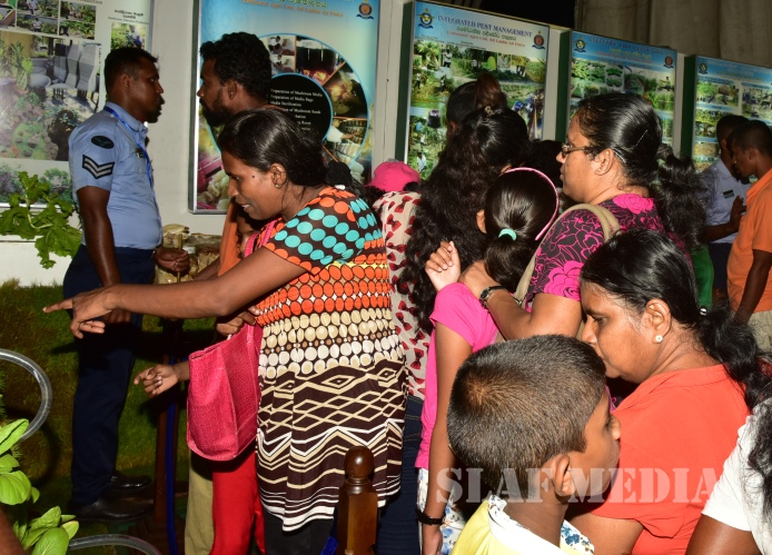 State Minister of Defence Visits SLAF 66th Anniversary Exhibition and Tattoo