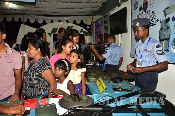 State Minister of Defence Visits SLAF 66th Anniversary Exhibition and Tattoo