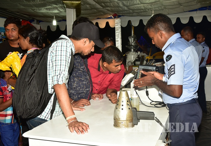 State Minister of Defence Visits SLAF 66th Anniversary Exhibition and Tattoo