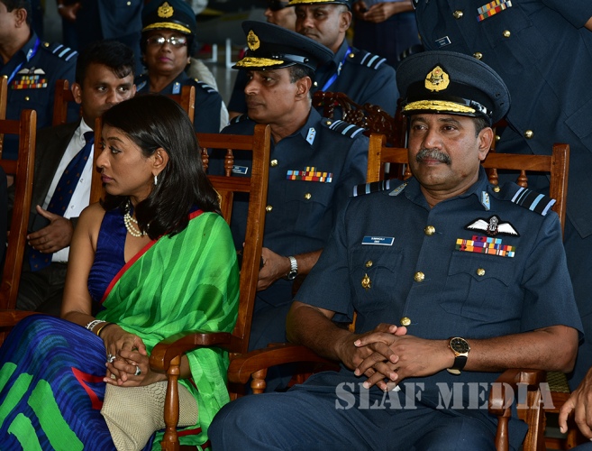 State Minister of Defence Visits SLAF 66th Anniversary Exhibition and Tattoo