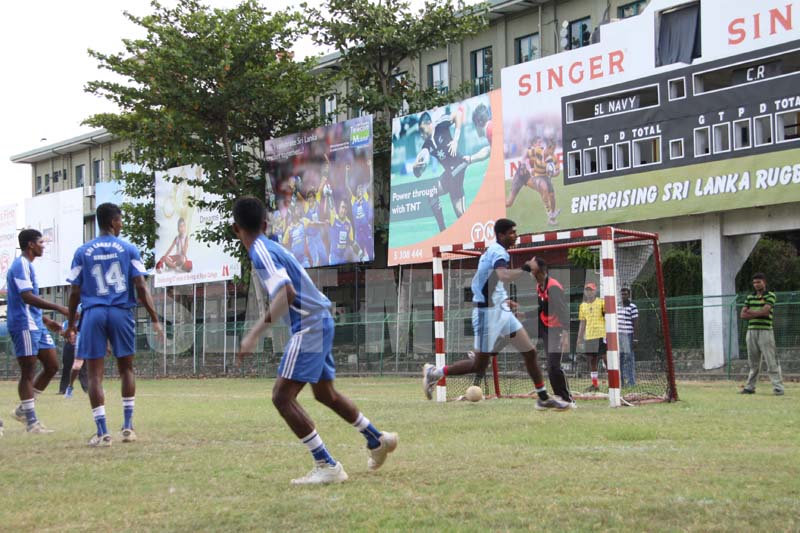Army & SLAF Play In The First Ever Defence Services Handball Finals