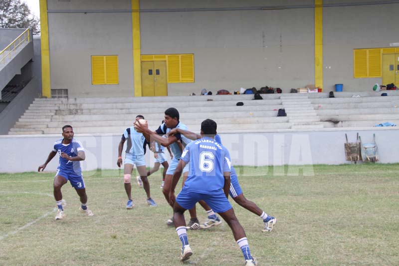 Army & SLAF Play In The First Ever Defence Services Handball Finals