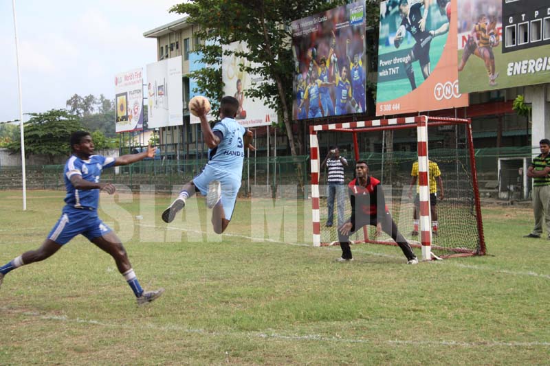 Army & SLAF Play In The First Ever Defence Services Handball Finals