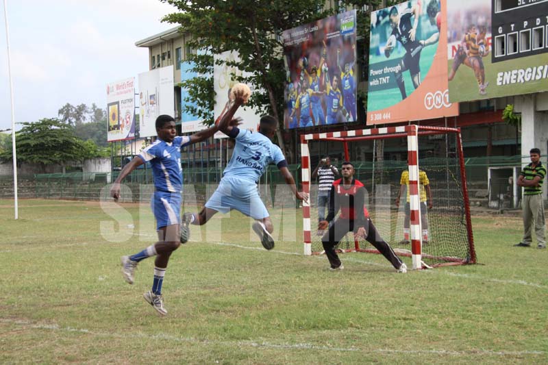 Army & SLAF Play In The First Ever Defence Services Handball Finals